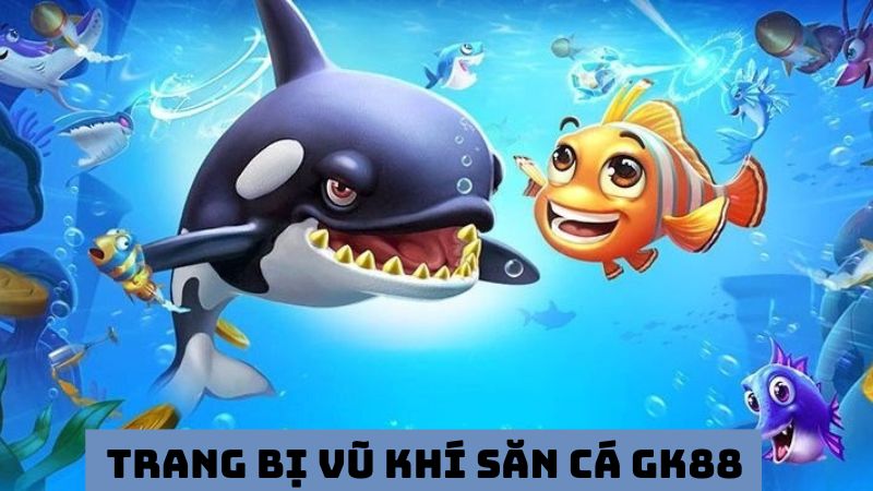 Trải nghiệm vũ khí đa dạng đi săn cá hiệu quả 