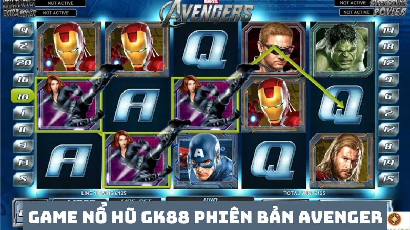 Hóa thân thành những siêu anh hùng với nổ hũ Avenger 