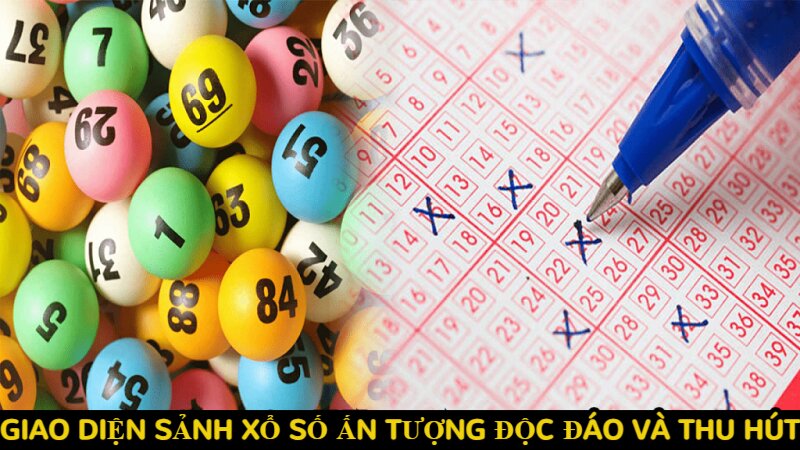 Giao diện sảnh xổ số ấn tượng độc đáo và thu hút